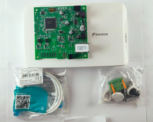 DK LAN-Adapter zur Verbindung einer Wärmepumpe mit dem Internet